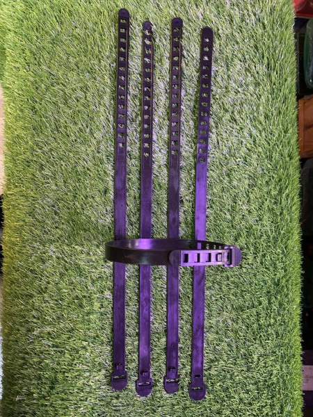 Хомут стяжка для подвязки кустов, растений черный 55 см 5 шт Благодатное земледелие